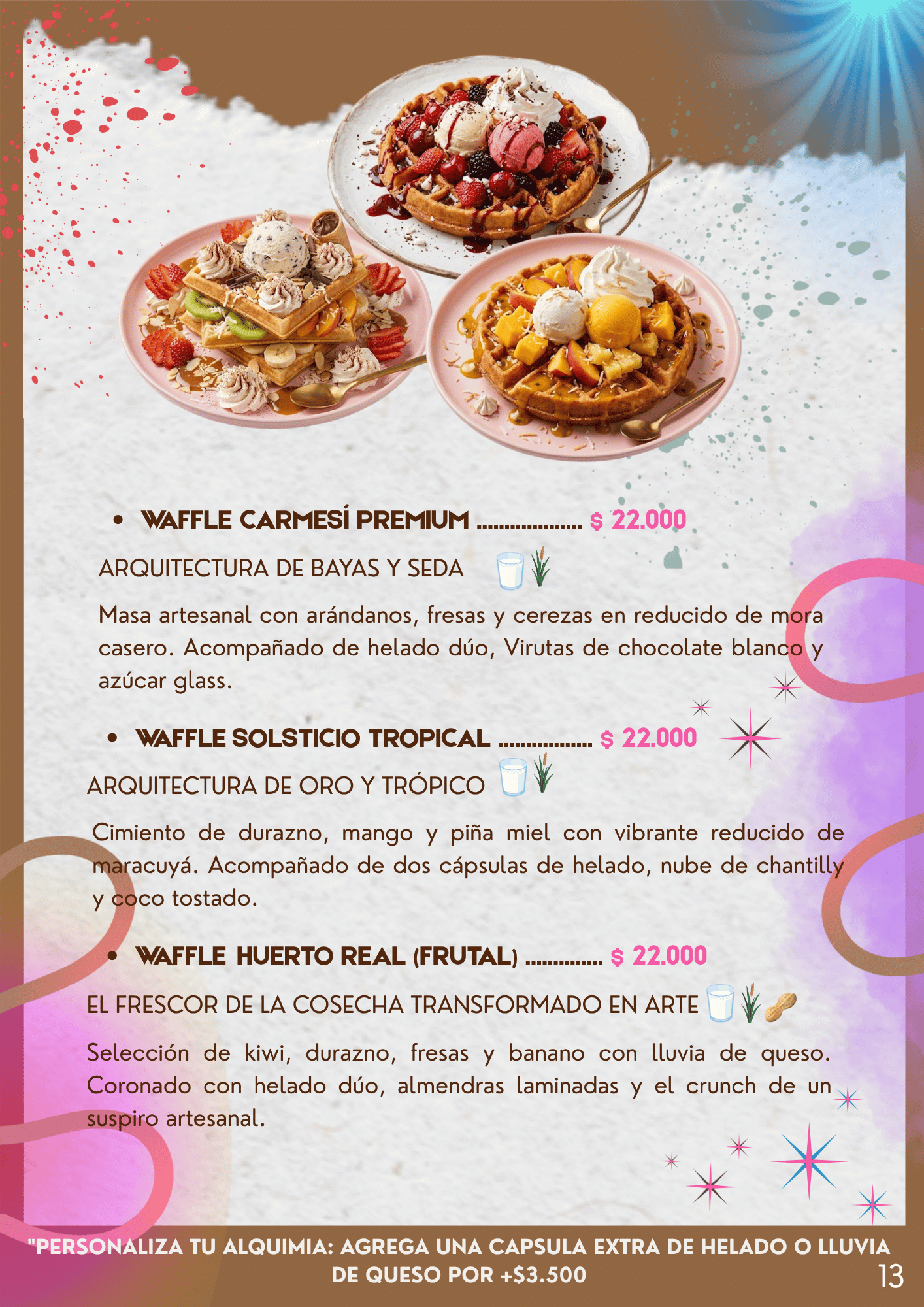 Waffles Clasicos